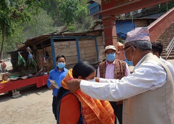 उद्योग,वन तथा वातावरण मन्त्री आरती पाौडेल रिडीमा ऋषिकेशको दर्शन सँगै संरचनाको अनुगमन