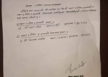 कालीगण्डकी गाउँपालिकाका निजि तथा सामुदायिक बिद्यालयद्वारा वार्षिक परीक्षाको नतिजा प्रकाशन