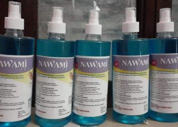 स्याङ्जामा प्रहरीद्वारा न्यून गुणस्तरको स्यानिटाइजर बरामद