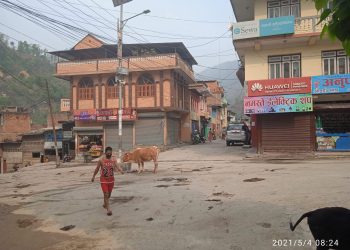 शून्य रिडी बजार थलिँदै हाेटल व्यवसायी