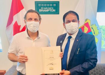 स्याङ्जाका काफ्लेले पाए क्यानडाको उत्कृष्ट नागरिक सम्मान ।