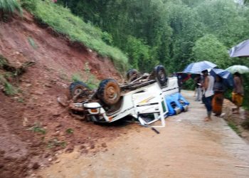 स्याङ्जामा जिप दुर्घटना हुँदा  एक जनाको मृत्यु – ६ जना घाइते