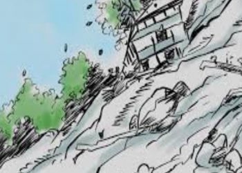 पाल्पामा पहिरोमा ५ घर पुरिए एकको मृत्यु अन्य ७ जना घाइते