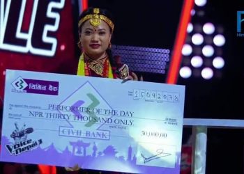 भ्वाइस अफ नेपाल सिजन थ्रीमा बाग्लुङकी तारा श्रीषमगर उत्कृष्ट चारमा पर्न सफल