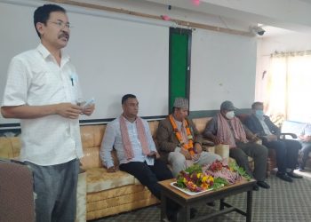 नवनियुक्त मन्त्री श्रेष्ठलाई स्वागत तथा सम्मान