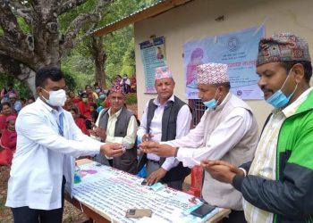 पाल्पाको ख्याहमा नवनिर्मित क्लिनिक भवनको उद्घाटन