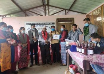 गुल्मीको सत्यवतीमा ९० दिने तालिमको  समापन