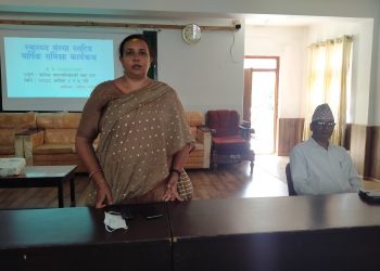 वालिङका स्वास्थ्य संस्थाको वार्षिक समीक्षा