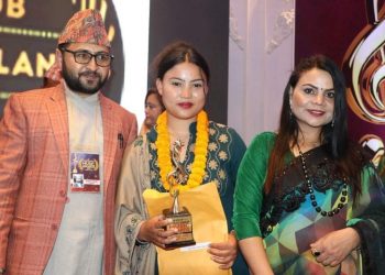 पुर्णिमा लामाले चुमे नवौं म्युजिक खबर म्युजिक अवार्ड