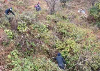 स्याङ्जामा जिप दुर्घटना हुँदा दुईको मृत्यु