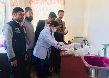 अब वालिङमै माटो परीक्षण