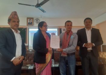 स्याङ्जा पुतलीबजारमा अनलाईन भवन निर्माण अनुमति प्रक्रिया पोर्टलको शुभारम्भ