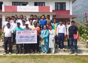 रुरुक्षेत्र ४ भण्डारी डाडाँमा कफि खेती विउ उत्पादन तथा तालिमको उद्घाटन