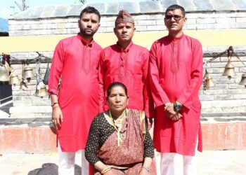 कालीगण्डकी स्याङ्जाका तीन भाइ सरकारी सेवामा आवद्ध